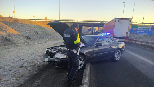 A4: pościg za kierowcą pod wpływem narkotyków