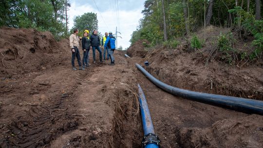 Bogatynia. Trwa przebudowa sieci wodociągowej