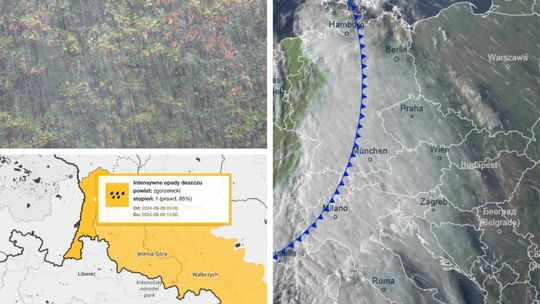 Czy Bogatynię czeka kolejna powódź? Załamanie pogody i intensywne opady deszczu w regionie