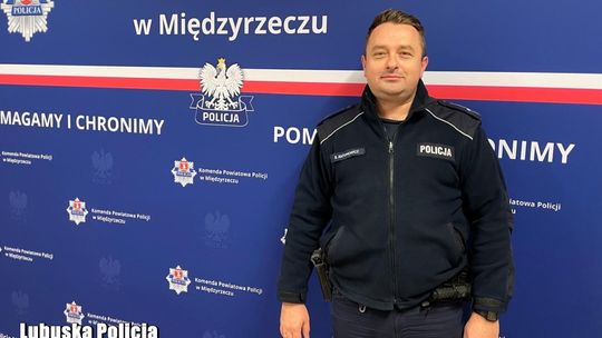 Dzielnicowy po służbie pomógł zatrzymać nietrzeźwego kierowcę ciężarówki