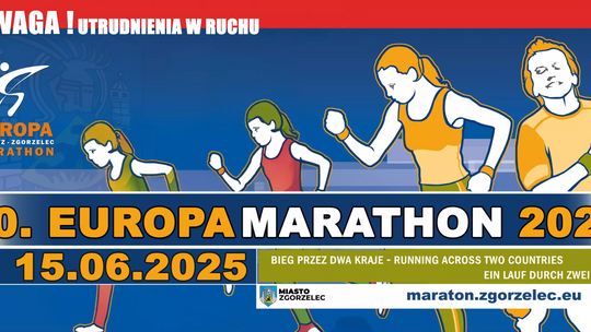 Europamarathon 2025 – informacje ogólne, utrudnienia w ruchu