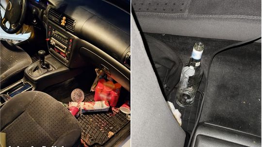 Funkcjonariusz w czasie wolnym od służby zatrzymał nietrzeźwego kierującego