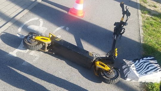 Gorąca dyskusja po wpisie zielonogórskiej policji o hulajnodze elektrycznej