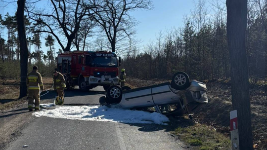 Groźny wypadek na trasie Kargowa-Klenica