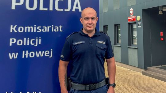 Iłowa: policjant uratował chłopca