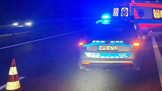 Karambol na S3 pod Jordanowem