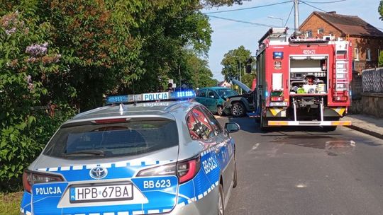 Kolizja w Nowogrodźcu z udziałem mieszkanki Zgorzelca