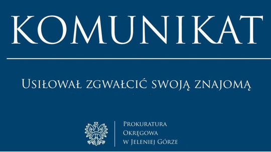 Leśna: 26-latek zatrzymany za usiłowanie gwałtu