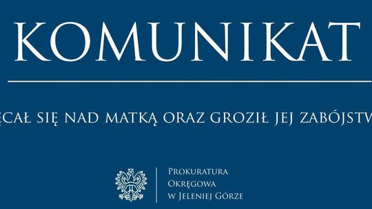 Lubań: znęcał się nad 70-letnią matką