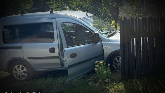 Lubuskie: Miał ponad 2 promile i wjechał w ogrodzenie