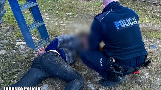 Lubuskie: Pościg za motorowerzystą - zobacz WIDEO!