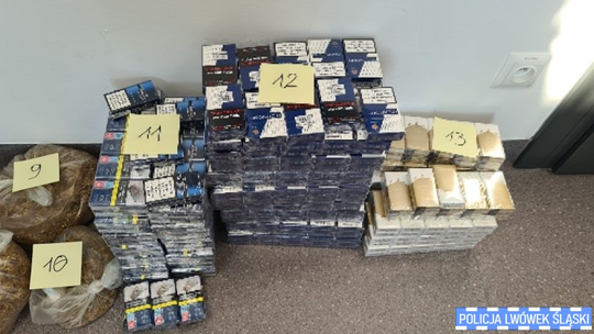 Lwówek Śląski: nielegalny tytoń i papierosy