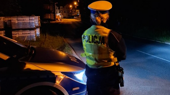 Motocyklista uciekał przed policją