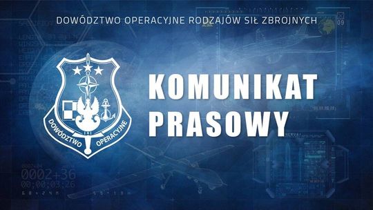 Naruszenie polskiej przestrzeni powietrznej przez rosyjskie drony