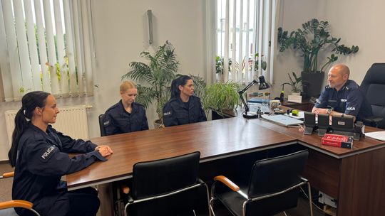 Nowe policjantki w szeregach żagańskiej komendy