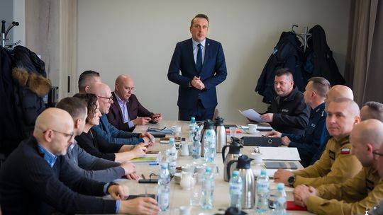 Pilne posiedzenie Miejskiego Zespołu Zarządzania Kryzysowego w Zielonej Górze