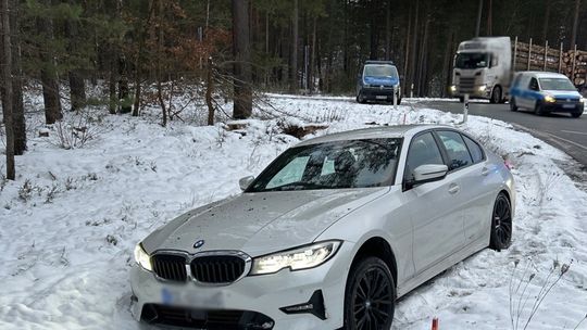 Polak i skradzione BMW w rękach niemieckiej policji.