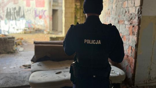Policja sprawdza miejsca, w których mogą chronić się osoby w kryzysie bezdomności
