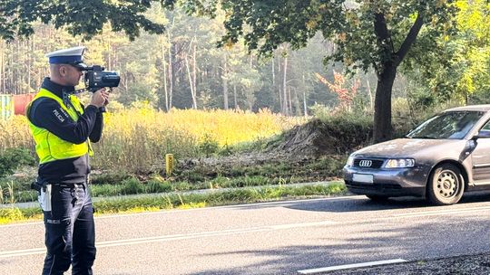 Policjanci z Żagania prowadzili działania „Prędkość”