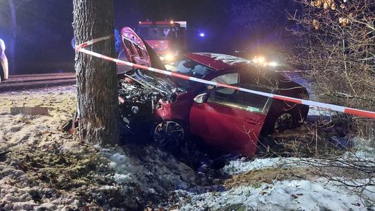 Poranny wypadek na DK-29