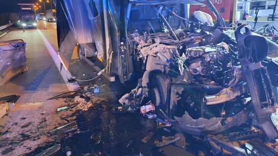 Poważny wypadek na autostradzie A4