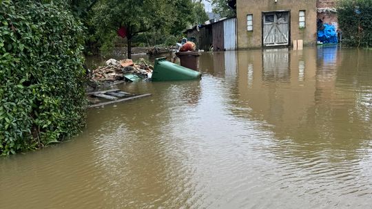 Powiat zgorzelecki ogłosił alarm przeciwpowodziowy. W Sulikowie liczne podtopienia