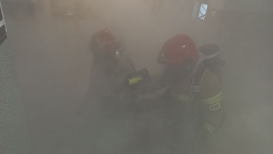 Zielona Góra: Pożar w komendzie policji
