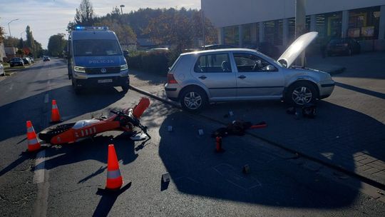 Rutynowy manewr zakończył się wypadkiem w Czerwieńsku