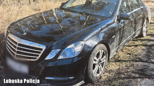 Słubice: 39-latek zatrzymany za kradzież Mercedesa