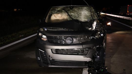 Śmiertelne potrącenie na autostradzie A4