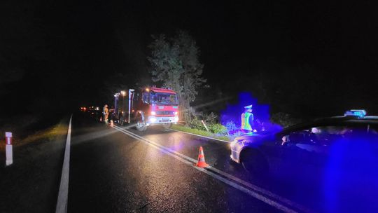 AKTUALIZACJA: Śmiertelny wypadek między Węglińcem a Czerwoną Wodą