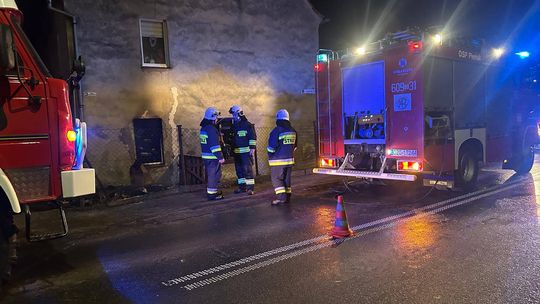 Sobotni pożar mieszkania w Lasowie