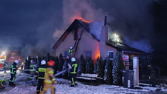 Strażacy: niebezpieczny początek roku. Zdjęcia