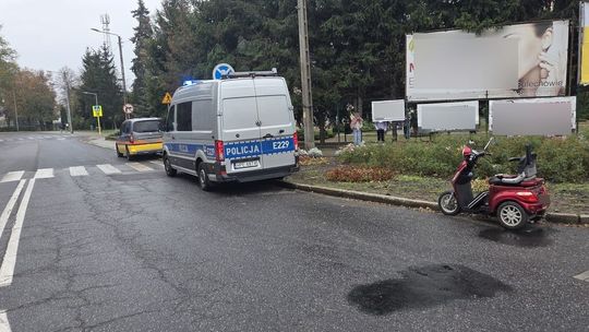 Sulechów: Zderzenie samochodu z motorowerem