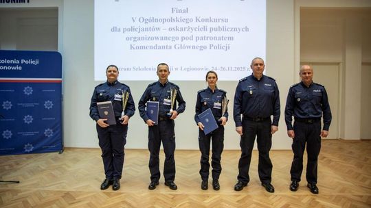 Świebodzińska policjantka najlepsza w kraju!