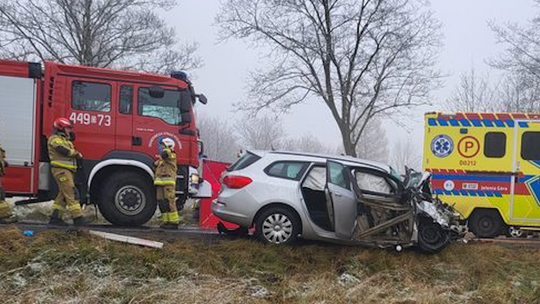 Tragiczny wypadek w powiecie karkonoskim. Zginął 52-letni kierowca