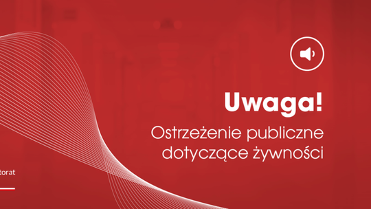 Uwaga kolejny produkt dla niemowląt wycofany! Uwaga kolejny produkt dla niemowląt wycofany!