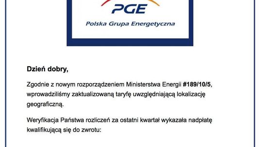 Uważaj na fałszywy "zwrot nadpłaty"