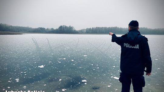 Wchodząc na lód stwarzasz ogromne zagrożenie!