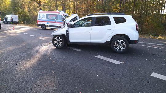 Wypadek między Jagodzinem i Ruszowem