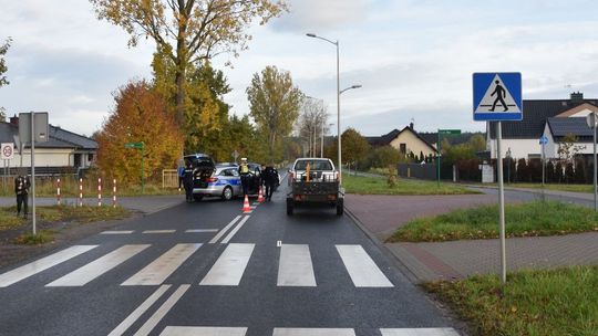 Wypadek na ul. Krępowskiej w Zielonej Górze