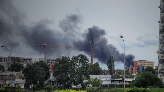 Z OSTATNIEJ CHWILI: Pożar w rejonie Szkoły Podstawowej nr 14