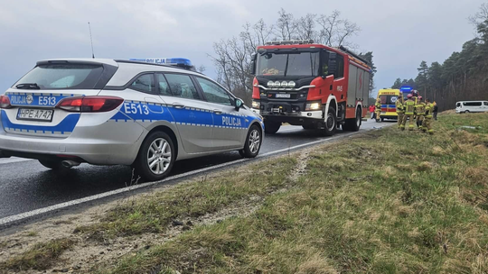 Z ostatniej chwili! Śmiertelny wypadek na DW 295