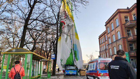 Z ostatniej chwili: Zielona Góra: wypadek balonu w centrum miasta