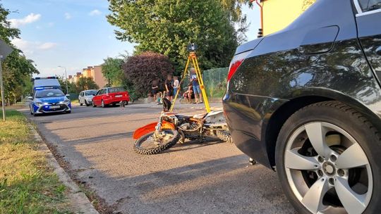 Zgorzelec: Motocyklista uderzył w tył BMW
