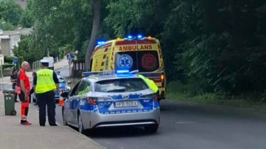 Zgorzelec: Wypadek - ul. Francuska zablokowana
