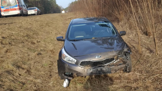 Zielona Góra: nagle zjechał na przeciwległy pas