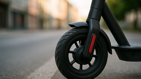 Zielona Góra: niebezpieczny manewr kierującego hulajnogą