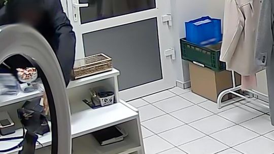 Zielona Góra: Okradł salon kosmetyczny [WIDEO]
