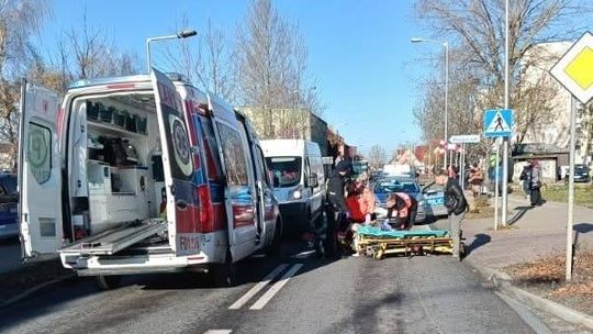 Zielona Góra: Potrącenie pieszej na ul. Batorego